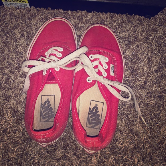 Vans Shoes - Red Vans